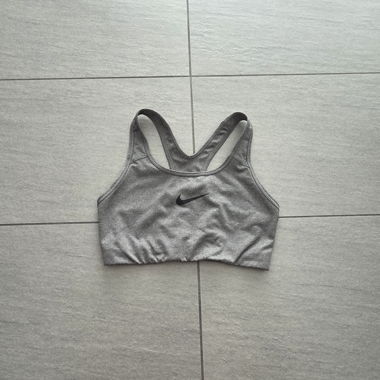 Reggiseno sportivo Nike grigio