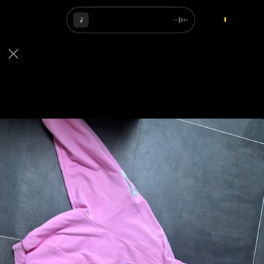 Balenciaga unisex pink hoodie (real)