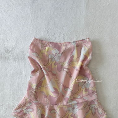 Monsan Michel Pink Chiffon Rock (S)