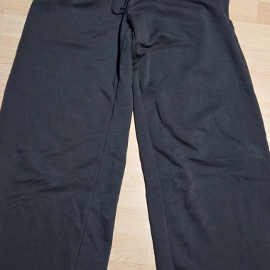 Pantaloni della tuta larghi Bershka grigi taglia S