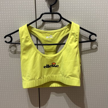 Reggiseno sportivo Ellesse giallo