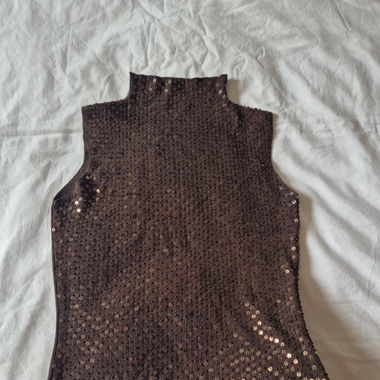 Top sequin Amichi noche