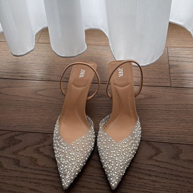 Escarpins à perles Zara (UE 38)