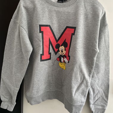 Felpa Mickey grigia