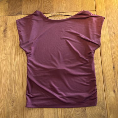 Bordeaux Stradivarius backless top