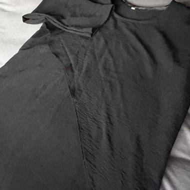 Black long-sleeve shirt