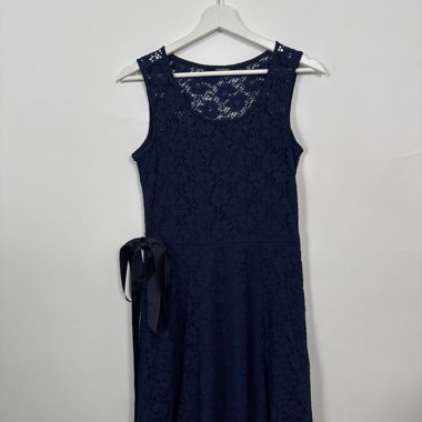 Abito in pizzo Morgan blu 