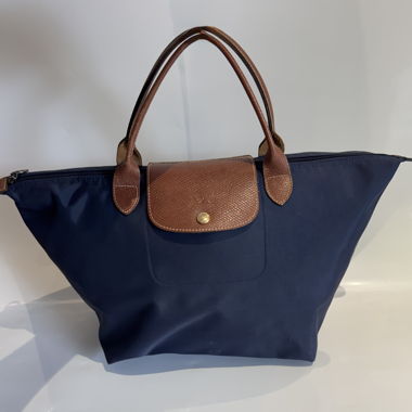 Longchamp Le Pliage M Tasche Blau