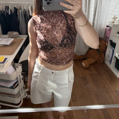 Rosané Mesh Top