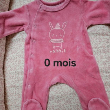 Lot de 2 pyjamas taille 0
