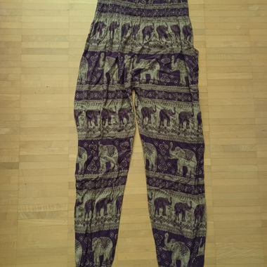 Elefanten-Hose aus Viskose