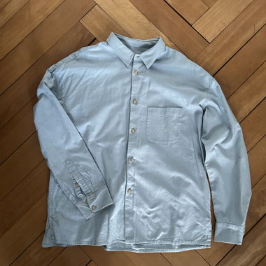 A Kind Of Guise Light Blue Shirt with Button Details