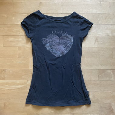 vintage baby tshirt mit print
