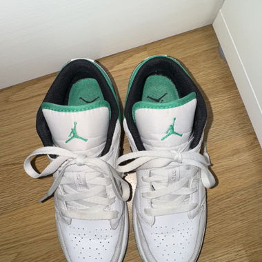 Jordan 1 Low Weiss Grün