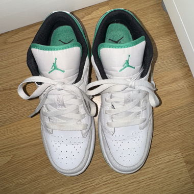 Jordan 1 Low Weiss Grün