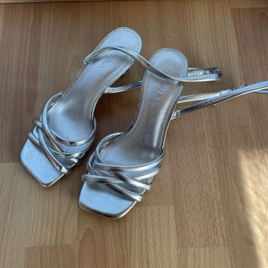 Kitten Heels argento🩶
