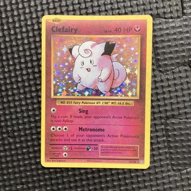 Carte Pokémon Clefairy