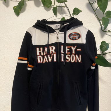 Kaputzenpulli / Sweatjacke - Harley Davidson - M