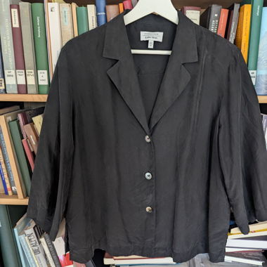 & Other Stories black silk blouse