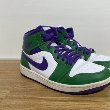 Nike Air Jordan 1 Mid Incredible Hulk Gr. 44 