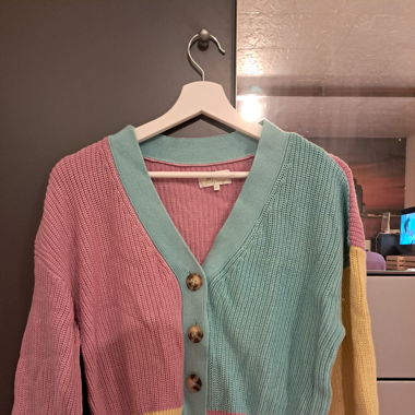 《Only》Bunte Strickjacke