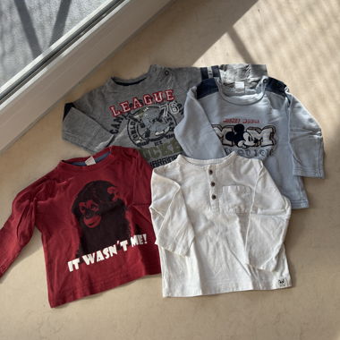 Confezione da 4 maglioni taglia 6-9 mesi 