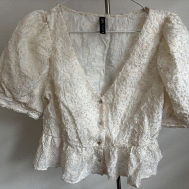 ZARA-Bluse aus Spitze