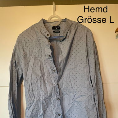 blaues Hemd