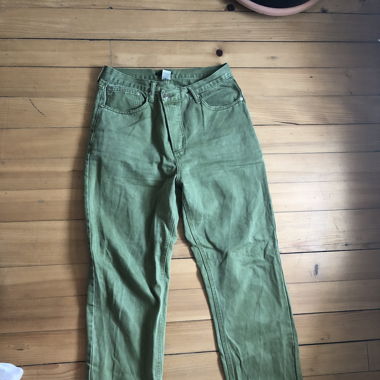 jeans grün