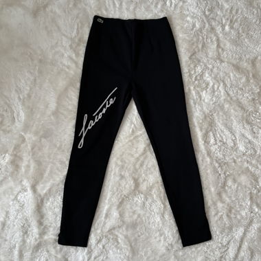 Leggings noirs Lacoste