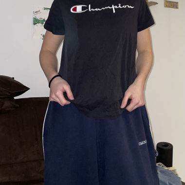 T-shirt Champion noir taille S