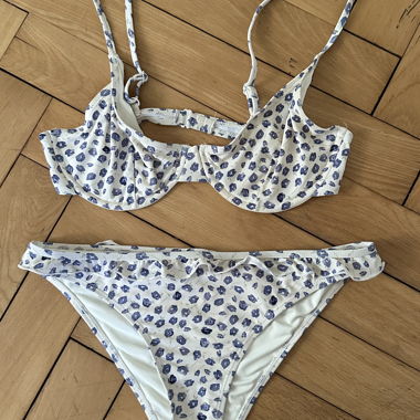 Ensemble de bikini à motif floral