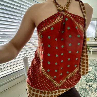 Vintage halter top