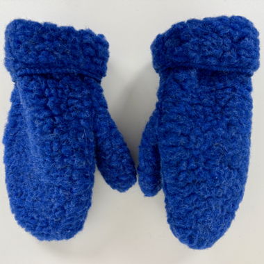 Muffole di lana blu_sheep by the sea