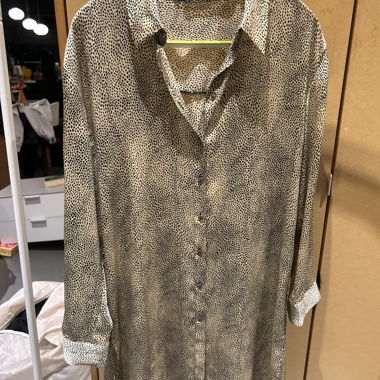 Blusa leopardata Zara