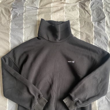 Pull col roulé 