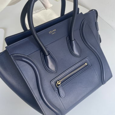 Borsa in pelle Celine Luggage Micro (Come Nuova)