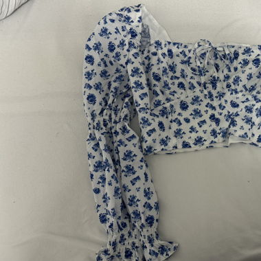 Blumenbluse