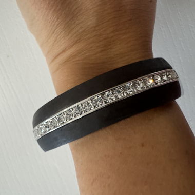 Bracelet vintage Camille Lucie avec strass