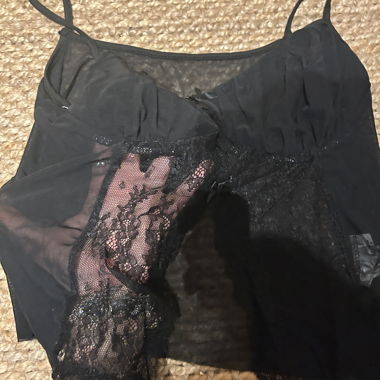 Black Lace Top