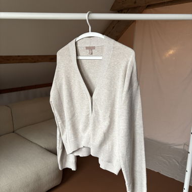 Knit Jacket Beige / Strickjacke Beige 