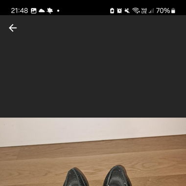 Leder Absatzschuhe 