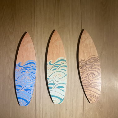 Planche de surf déco