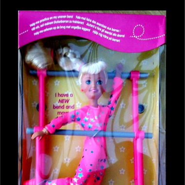 1995 Mattel Gelenk Barbie Gymnast Stacie