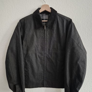 Veste en jean Uniqlo noire