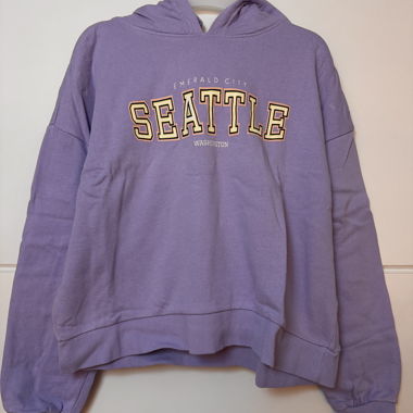 Felpa con cappuccio viola KIABI Seattle M