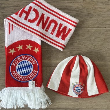 Mütze und Schal FC Bayern