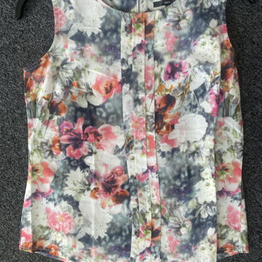 Top donna floreale di Zero