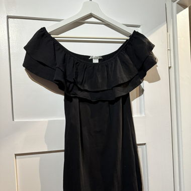 Offshoulderdress schwarz