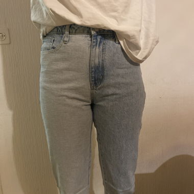 jeans bicolor